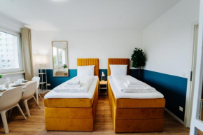 Jenapartments for4 Boxspring & Smart TV & Waschmaschine